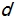 d